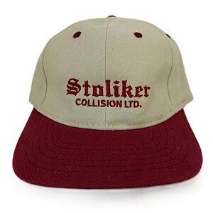 Vintage 90s Cap Stoliker Collision Ltd Trucker Hat